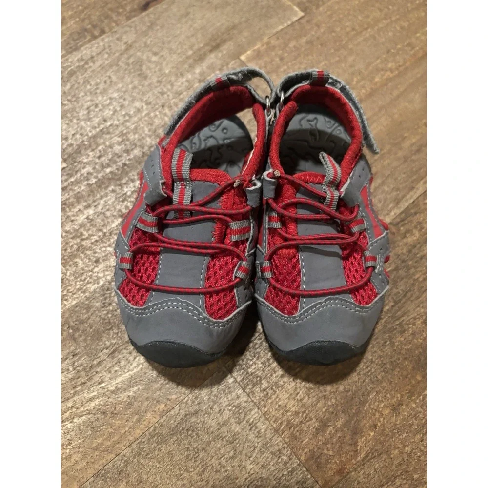 Koala Kids Toddler Boys Sandals Size 5‎ Grey and Red
